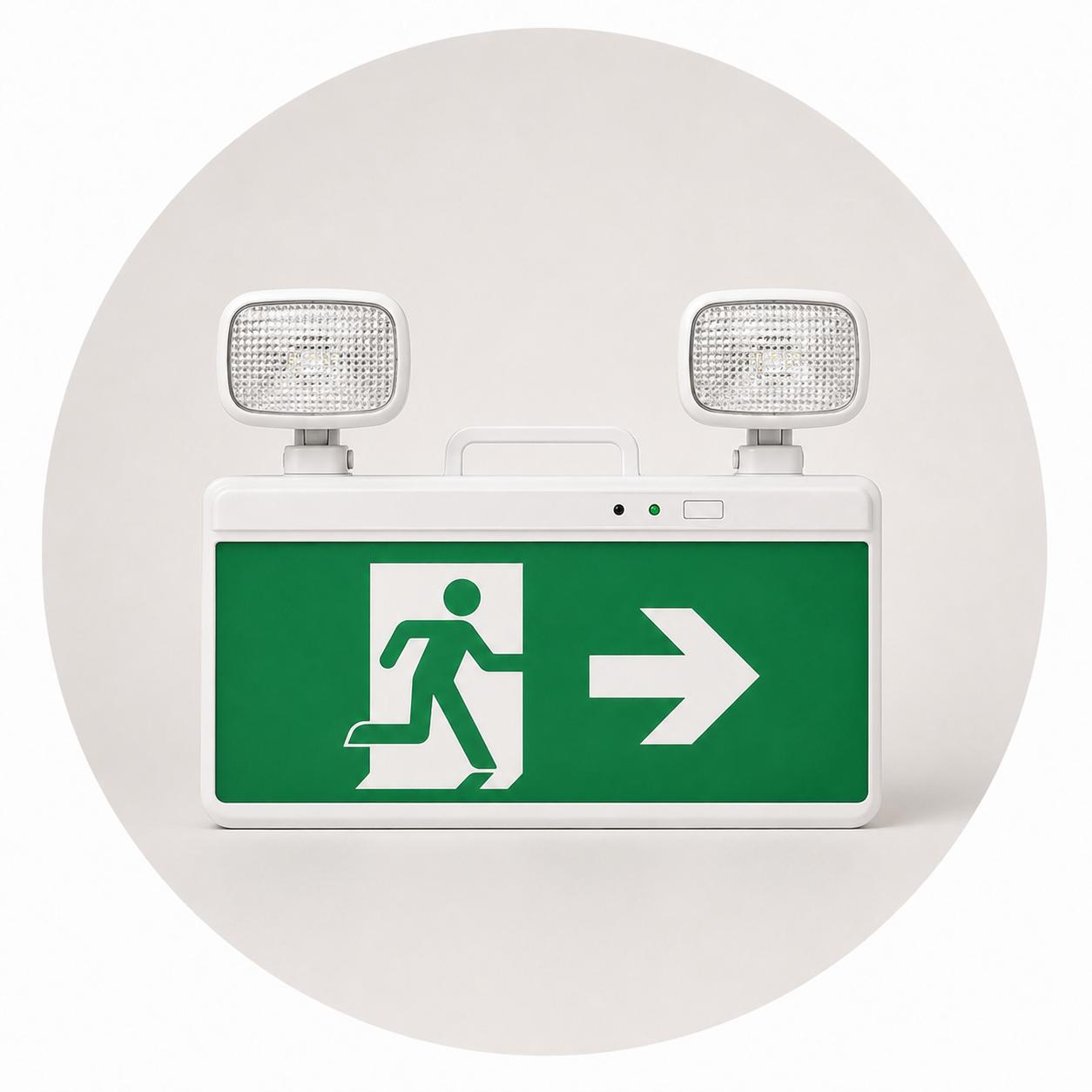 Đèn thoát hiểm Exit chỉ dẫn lối ra an toàn